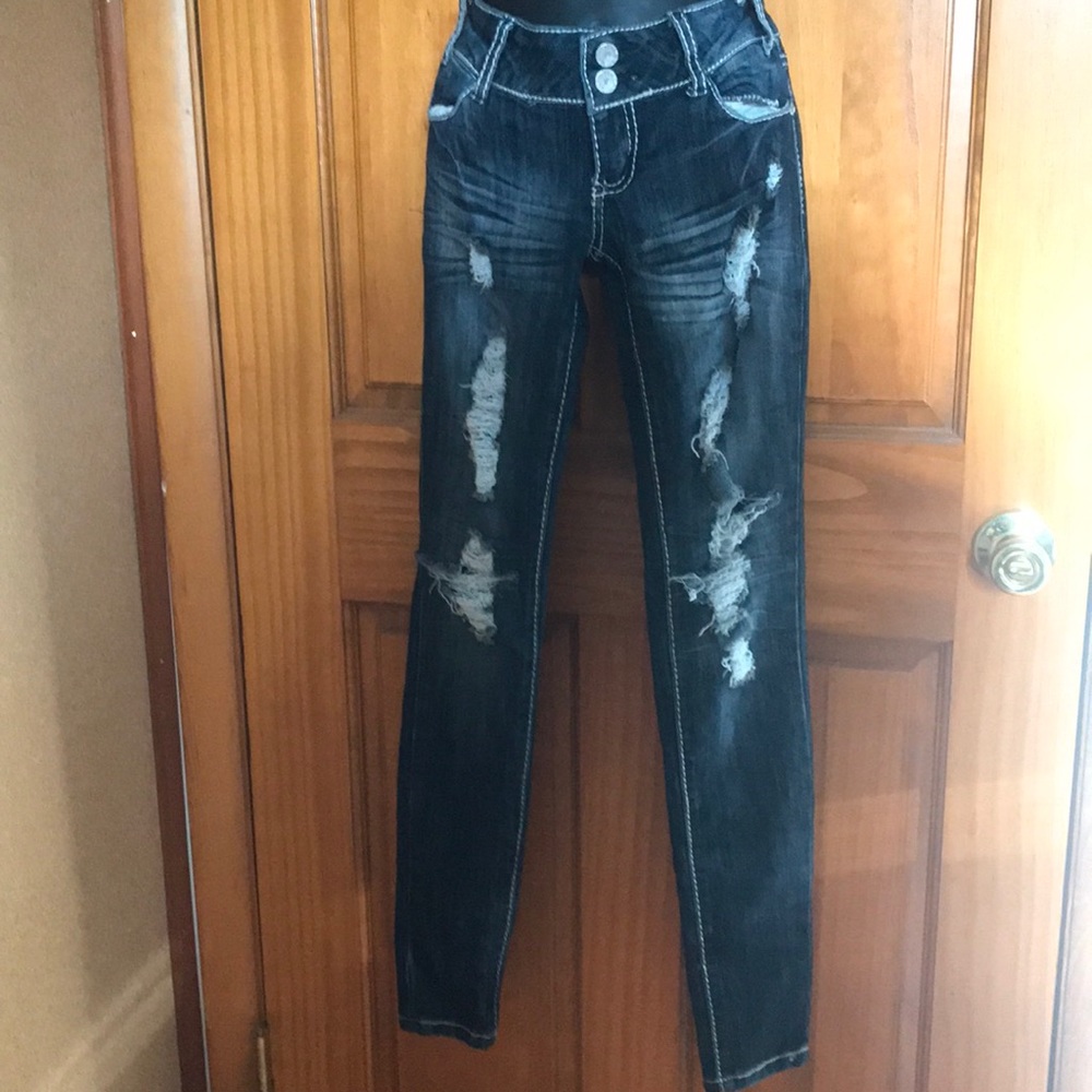 Almost Famous Ripped Jeans